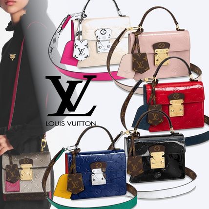 Louis Vuitton MONOGRAM VERNIS 2020 SS Spring Street Handbag M90375 
