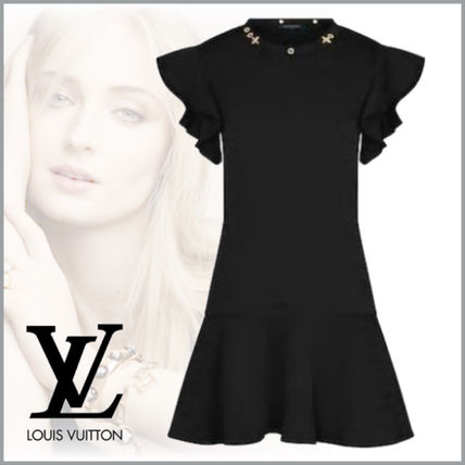 Louis Vuitton 2020 21AW Casual Style Plain Cotton Short Sleeves Party