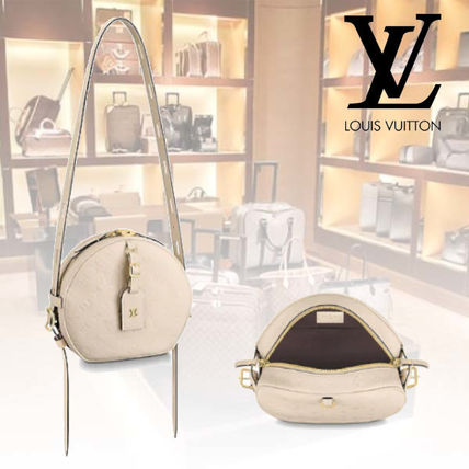 Louis Vuitton MONOGRAM EMPREINTE Monogram Casual Style Plain Leather Elegant Style Crossbody M45276 