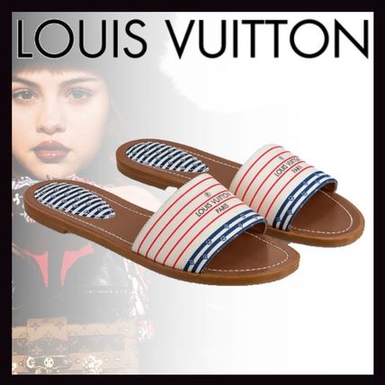 Louis Vuitton 2020 SS Lv Escale Lock It Flat Mule 1A7U37 