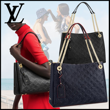 Louis Vuitton MONOGRAM EMPREINTE Monogram Casual Style Leather Logo Handbags M43759 M43758 