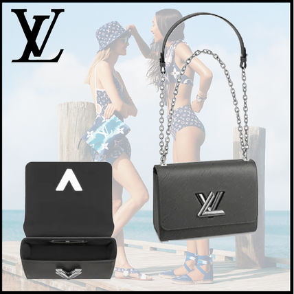 Louis Vuitton EPI Casual Style 2WAY Plain Leather Crossbody Logo Shoulder Bags M56530 