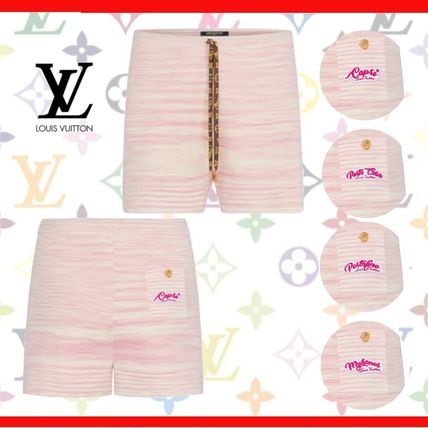 Louis Vuitton 2020 SS Short Casual Style Wool Street Style Logo Shorts