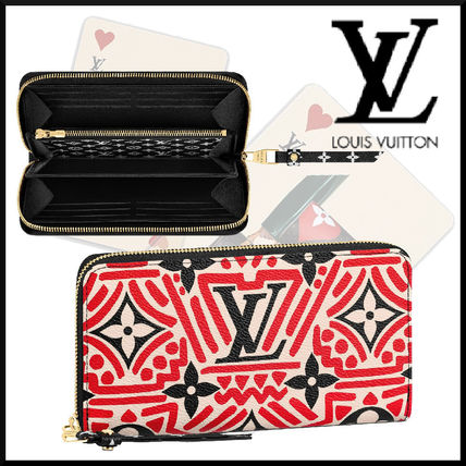 Louis Vuitton 2020 21AW Monogram Unisex Canvas Leather Logo Long Wallets M69436 
