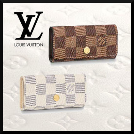 Louis Vuitton DAMIER 4 Key Holder N60385 N60386 