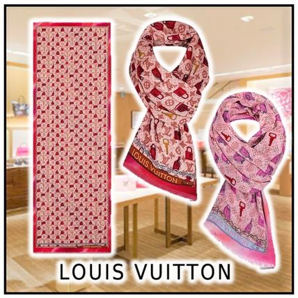 Louis Vuitton 2020 21AW Bubblegram Stole M76175 M76174 