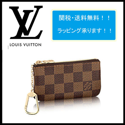 Louis Vuitton DAMIER Key Pouch N62658 