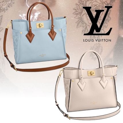 Louis Vuitton 2020 SS Casual Style 2WAY Bi color Plain Leather Elegant Style Logo M55802 M56078 