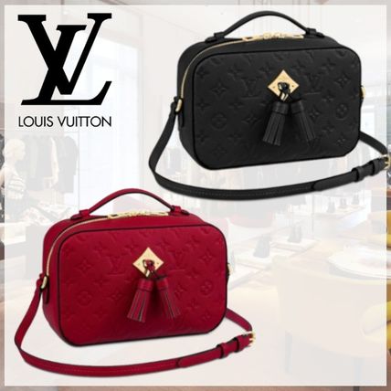 Louis Vuitton Tassel 2WAY Leather Crossbody Shoulder Bags 