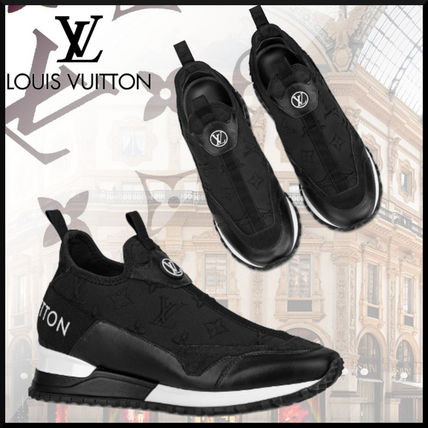 Louis Vuitton MONOGRAM 2020 21AW Monogram Plain Toe Rubber Sole Casual Style Elegant Style 1A87AE 