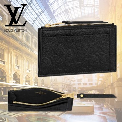 Louis Vuitton MONOGRAM EMPREINTE Monogram Unisex Street Style Plain Leather Long Wallet M68339 