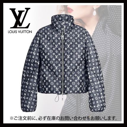 Louis Vuitton MONOGRAM Blurry Monogram Down Jacket 1A618E 