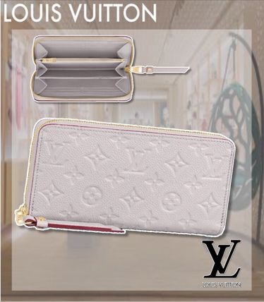 Louis Vuitton MONOGRAM EMPREINTE Monogram Leather Long Wallets M69142 