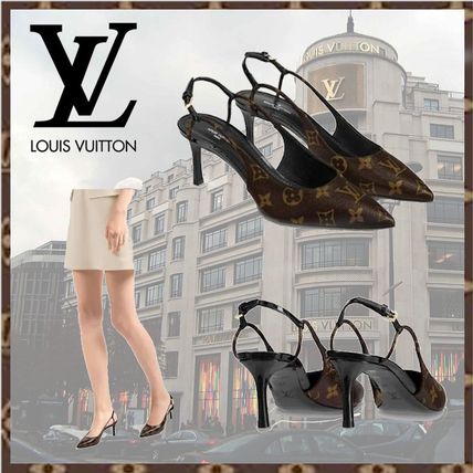 Louis Vuitton MONOGRAM Monogram PumpsMules 1A5NTI 