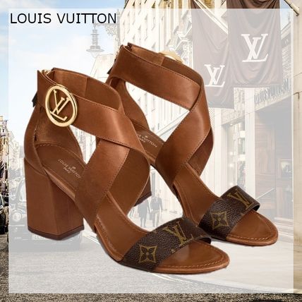 Louis Vuitton MONOGRAM 2020 SS Horizon Sandals 1A5BTS 
