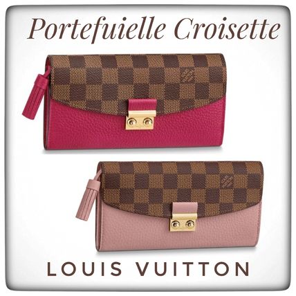 Louis Vuitton DAMIER 2020 SS Croisette Wallet N60207 N60215 