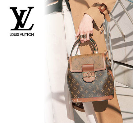 Louis Vuitton 2020 SS Monogram Casual Style 2WAY Leather Elegant Style Logo 