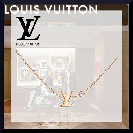 Louis Vuitton 2019 SS Idylle Blossom Lv Pendant Pink Gold And Diamond Q93655 