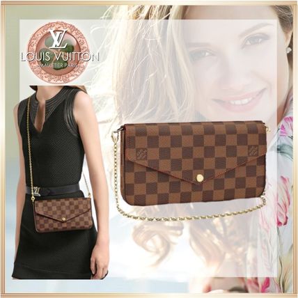 Louis Vuitton DAMIER Shoulder Bags M40712 