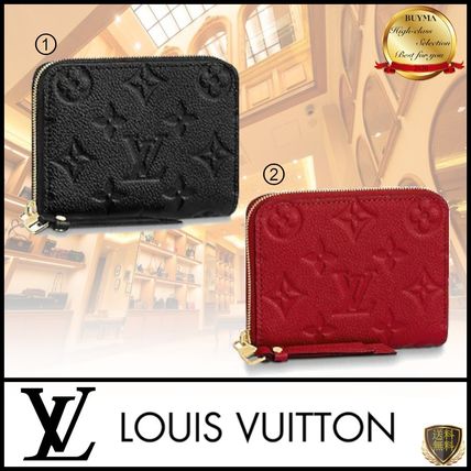 Louis Vuitton Monogram Leather Long Wallet Small Wallet Logo Coin Cases N63696 M60574 