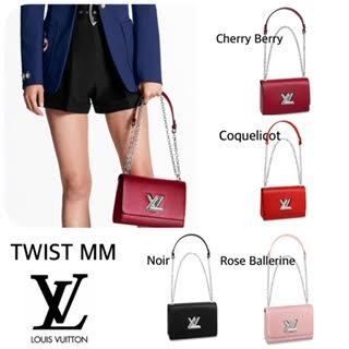 Louis Vuitton TWIST Casual Style 2WAY Chain Plain Leather Party Style 