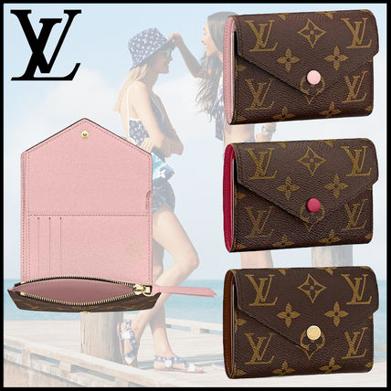 Louis Vuitton MONOGRAM Monogram Leather Folding Wallet Small Wallet Bridal M41938 M62360 M62472 