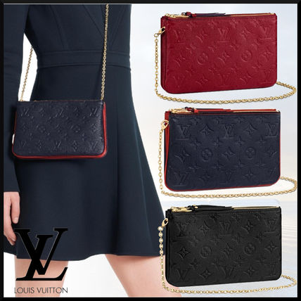 Louis Vuitton MONOGRAM EMPREINTE Monogram Casual Style Bag in Bag 2WAY Bi color Chain Leather M68574 M63916 M68568 