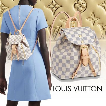 Louis Vuitton DAMIER AZUR Backpacks N44026 