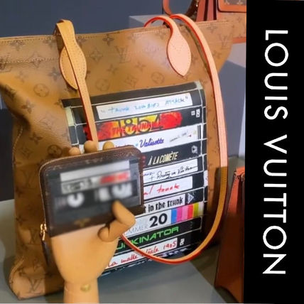 Louis Vuitton 2020 SS Monogram Casual Style Unisex Canvas A4 2WAY Leather 