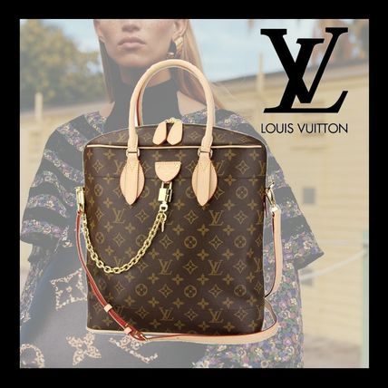 Louis Vuitton MONOGRAM Monogram Casual Style Calfskin A4 2WAY Leather Elegant Style 