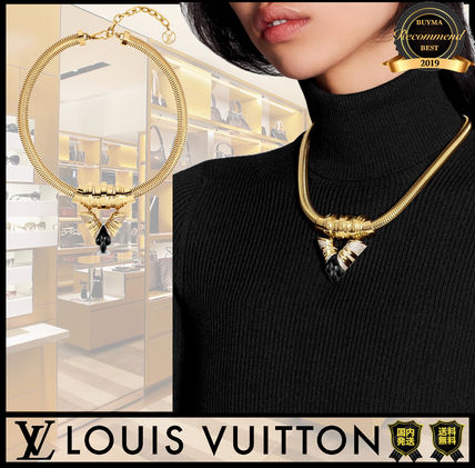 Louis Vuitton Casual Style Chain Party Style With Jewels Elegant Style 