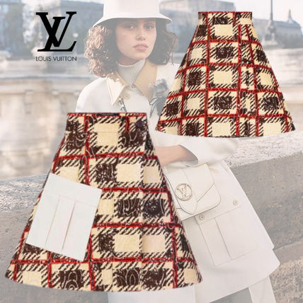 Louis Vuitton 2020 SS A Line Wrap Skirt 1A7T0J 