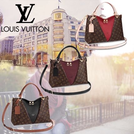Louis Vuitton MONOGRAM V Tote Mm M43948 M43949 M43957 