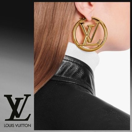 Louis Vuitton LOUISE Louise Hoop Earrings M64288 