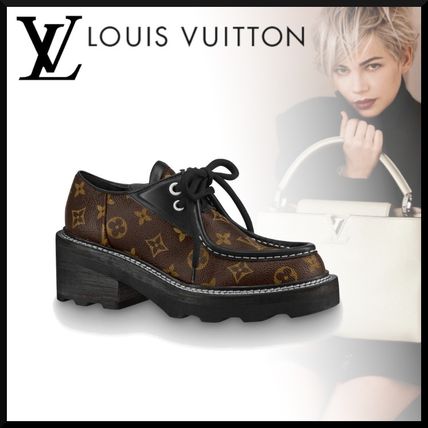 Louis Vuitton MONOGRAM Lv Beaubourg Platform Der