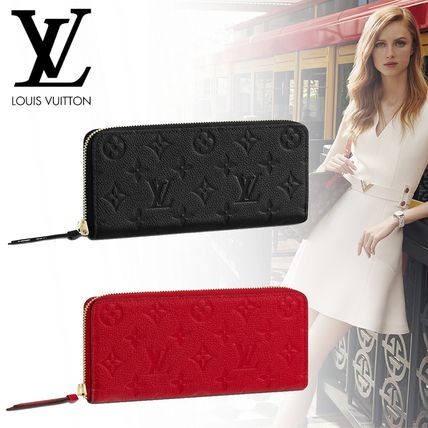 Louis Vuitton MONOGRAM EMPREINTE Clemence Wallet M63698 M60171 