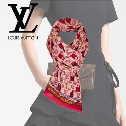 Louis Vuitton Bubblegram Stole M76175 M76174 