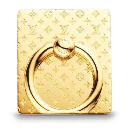 Louis Vuitton MONOGRAM 2018 19AW Nanogram Phone Ring Holder M64868 