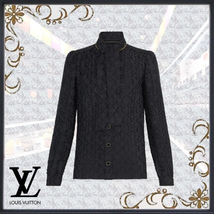 Louis Vuitton 2020 21AW Monogram Casual Style Silk Street Style Long Sleeves 1A8438 
