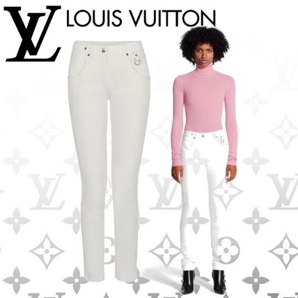 Louis Vuitton Skinny Pants With Contrasting Back Patch 1A5JC7 