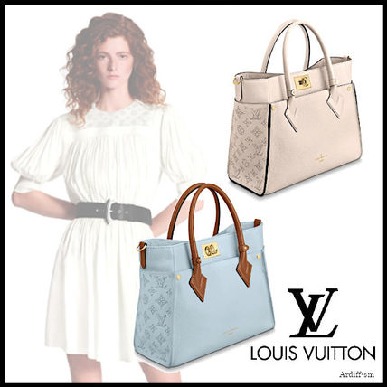Louis Vuitton MONOGRAM 2020 SS Monogram Casual Style A4 2WAY Leather Office Style M56078 M55802 