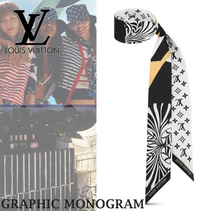 Louis Vuitton MONOGRAM 2020 SS Monogram Silk Party Style Office Style Elegant Style 