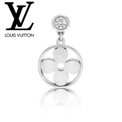 Louis Vuitton Idylle Blossom Ear Stud White Gold And Diamond Q96167 