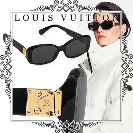 Louis Vuitton 2020 21AW Unisex Studded Street Style Square Sunglasses Z1389E 