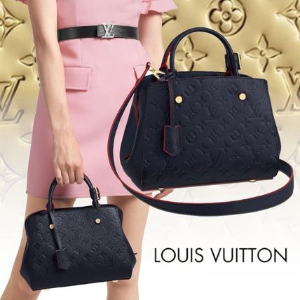 Louis Vuitton MONOGRAM EMPREINTE Montaigne Bb M42747 