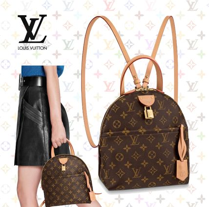 Louis Vuitton Monogram Casual Style Calfskin Canvas Street Style 2WAY M44944 