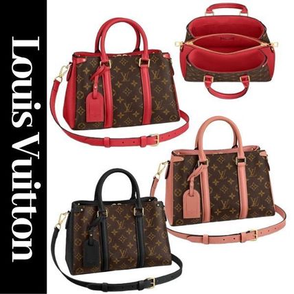 Louis Vuitton MONOGRAM 2020 SS Monogram Canvas 3WAY Leather Handbags 