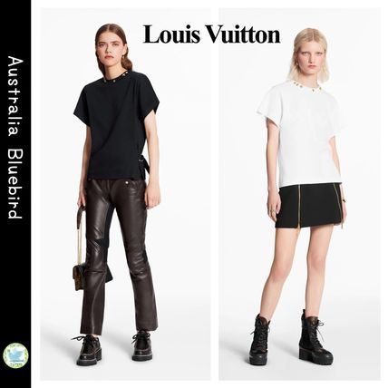 Louis Vuitton Cotton Short Sleeves T Shirts 1A4PFB 1A4PFI 