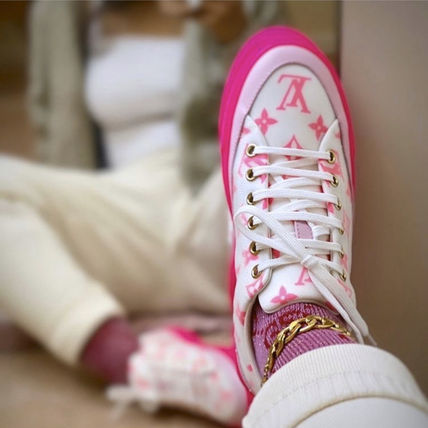 Louis Vuitton 2020 SS Monogram Rubber Sole Casual Style Street Style Party Style 