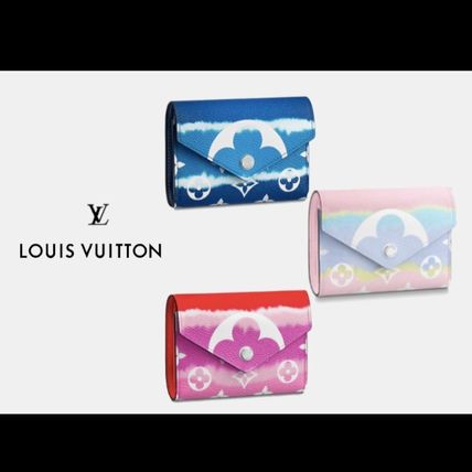 Louis Vuitton MONOGRAM 2020 SS Monogram Tie dye Folding Wallet Folding Wallets 